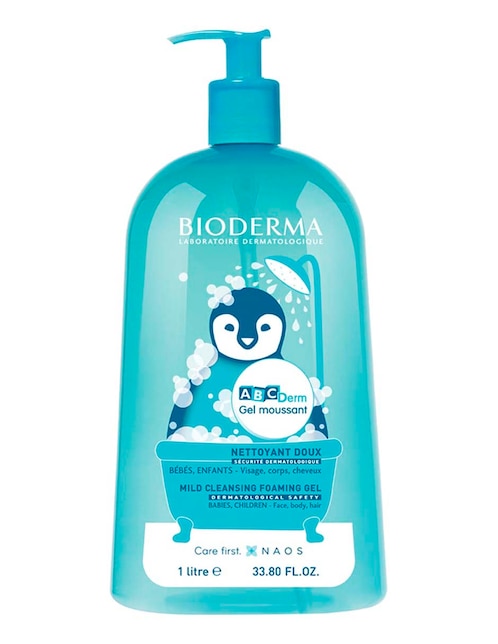 Gel corporal Limpiador ABCDerm Moussant Bioderma