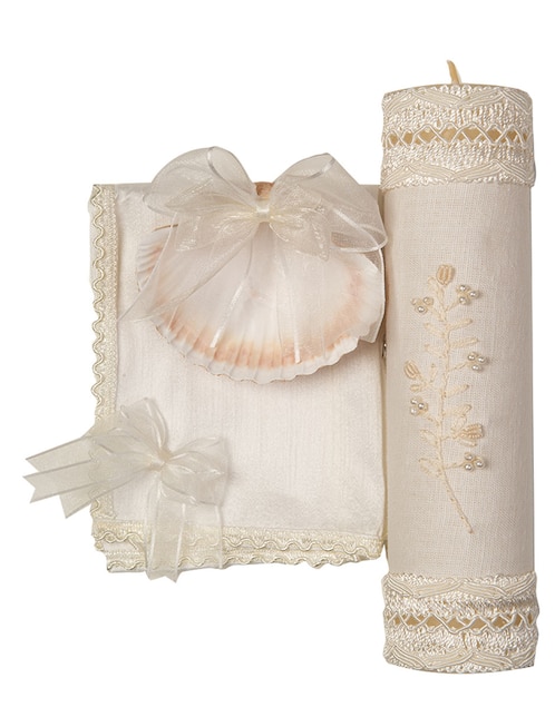 Estuche de bautizo Fanny Ávila 3 piezas