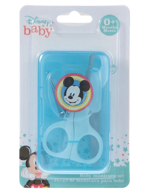 Set de manicure manual Disney Mickey Mouse 4 piezas para niño