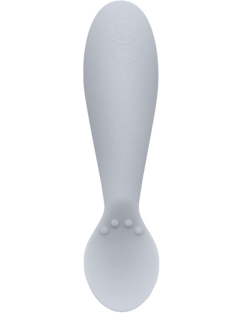 CUBIERTOS MINI 6+M EZPZ BEBÉ, , PLATEAD