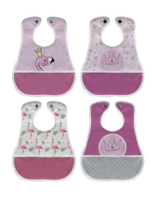 Babero Beikia estampado animal print