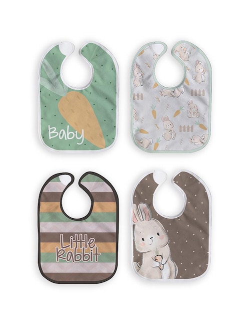 Babero Beikia estampado animal print