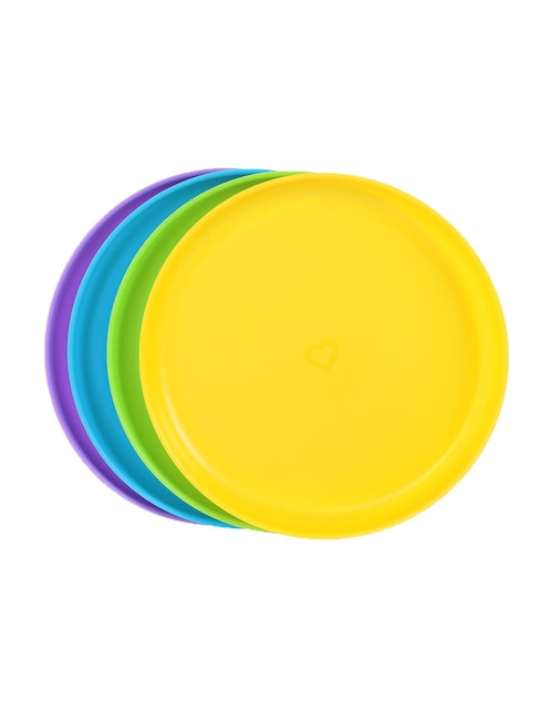 Plato de plástico 4 piezas 1