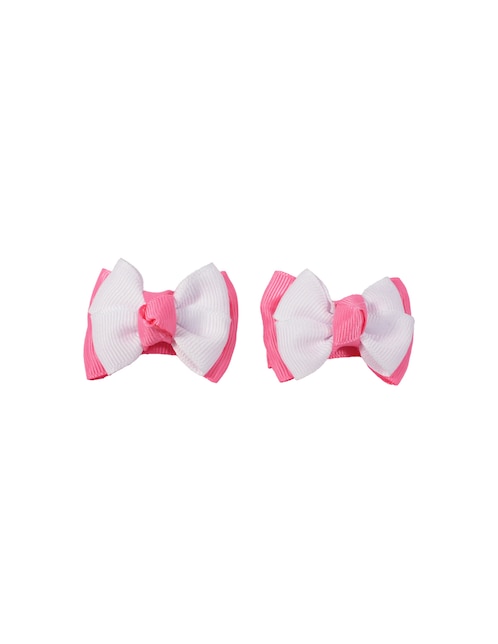 Set de 2 moños para cabello Mon Caramel con aplicación broche