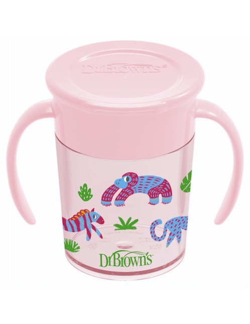 VASO ENTRENADOR VASO 360 DR BROW, ROSA