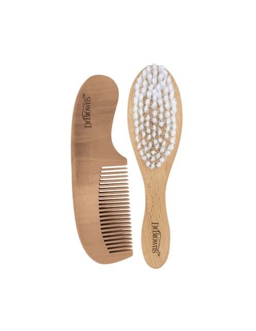 Peine de madera Dr Brown's Soft and Safe Baby