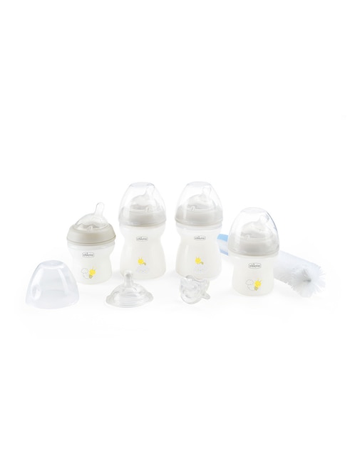 Set de biberón Natural feeling de plástico 7 piezas 1