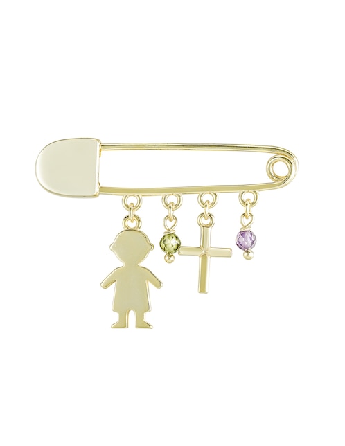 Dije de niño Carmela Mía de plata P 925 zirconia