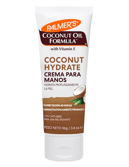 Crema para manos recomendada para hidratar día y noche Coconut Oil Formula para todo tipo piel 1