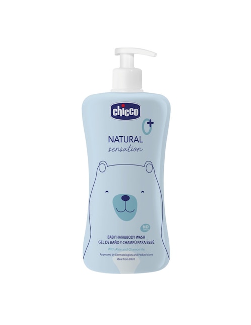 Shampoo para cabello Chicco gel y natural Sensations Chicco Natural Sensation 500 ml