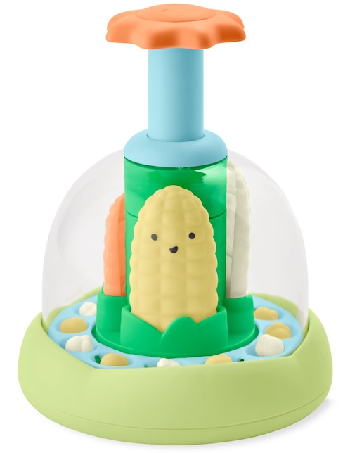 Farmstand Push & Spin Baby Toy juego didáctico infantil unisex 1