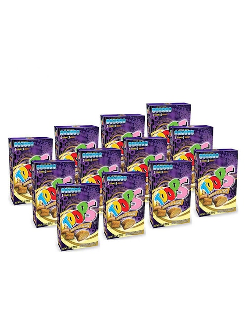 Cereal Topps libre de gluten 220 g con 12 piezas