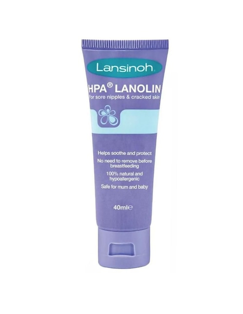 Crema para pezones recomendada para calmar y aliviar la piel día y noche Lansinoh para todo tipo piel