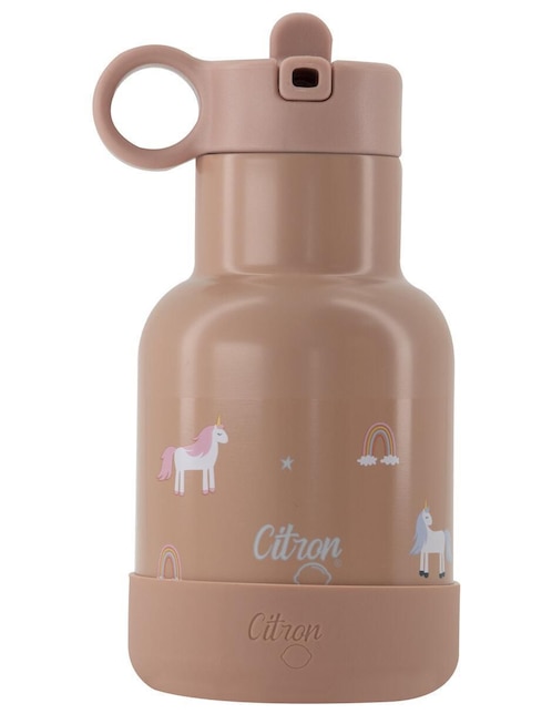 Termo Citron de acero inoxidable con tapa rosca 250 ml