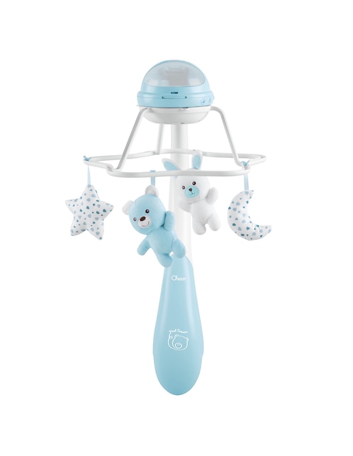 Móvil Chicco first dreams rainbow cot mobile blue