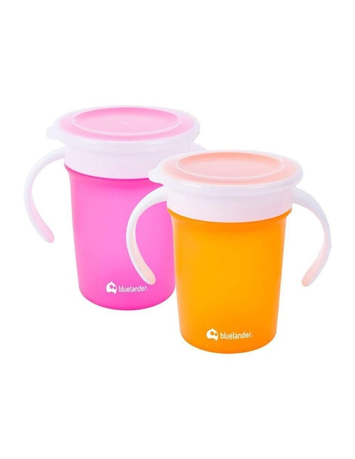 Set vaso entrenador Bluelander con 2 piezas