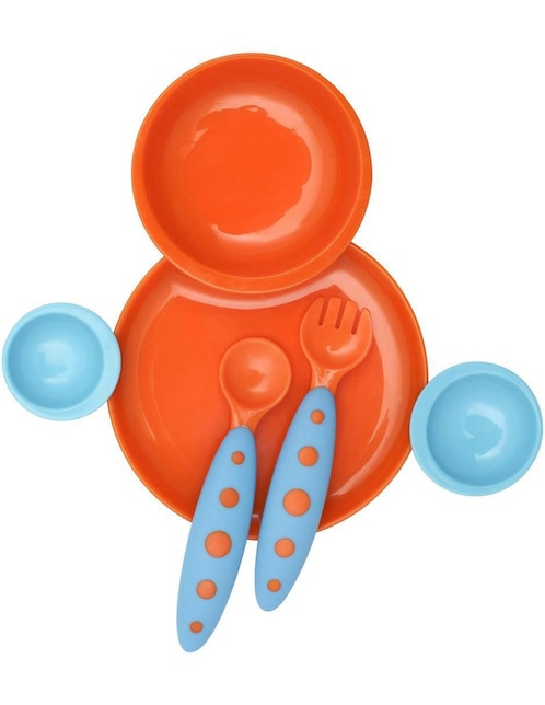 Plato Boon de plástico 3 piezas