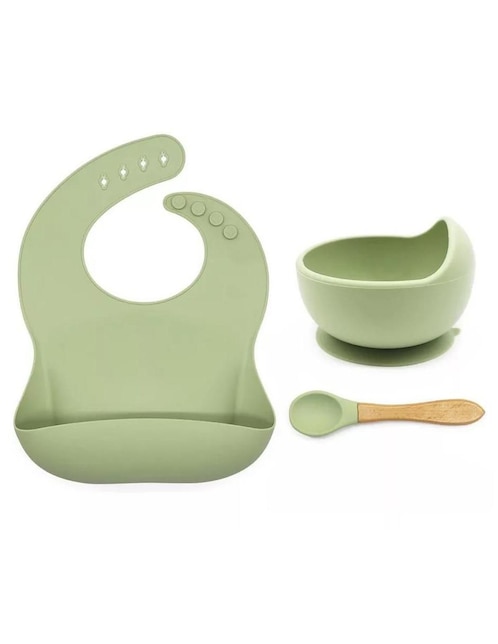 Set alimentación Wünd de silicona 3 piezas