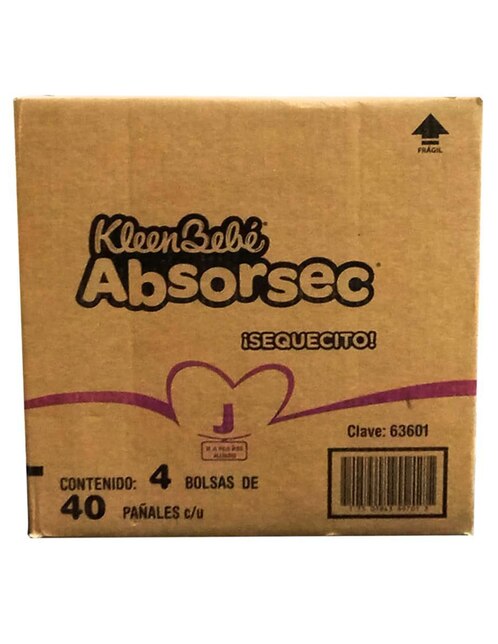 Pañales Kleenbebé etapa 5 bebé unisex con 160 piezas