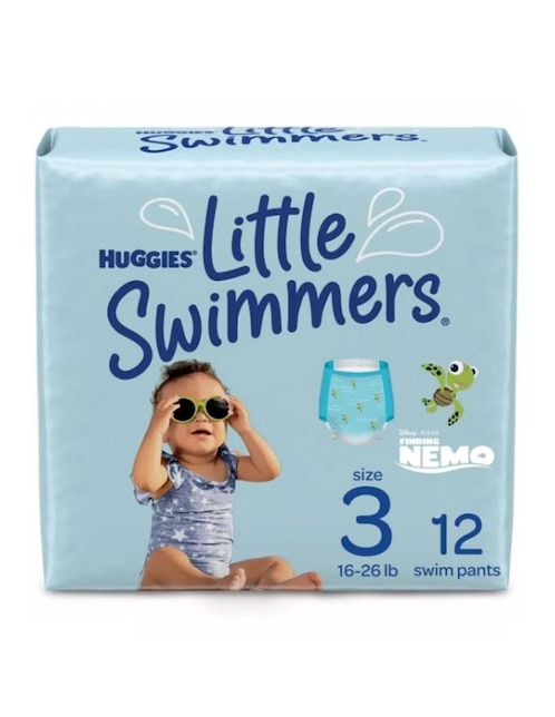 Pañal para natación Huggies etapa 3 unisex con 12 piezas