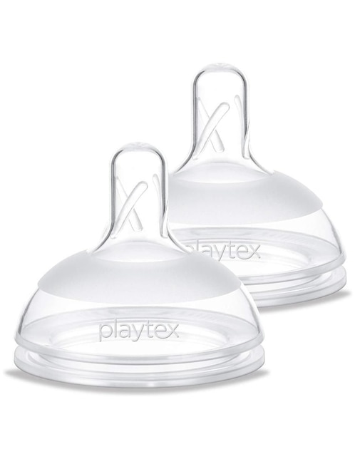 Set tetina de flujo medio Playtex