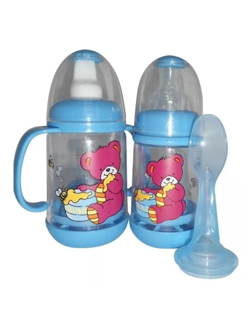 Set alimentación Nuby de plástico 3 piezas