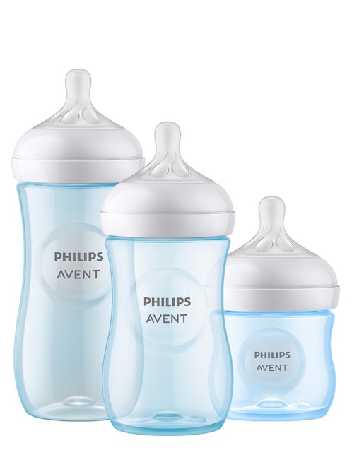 Set biberón Avent de capacidad múltiple
