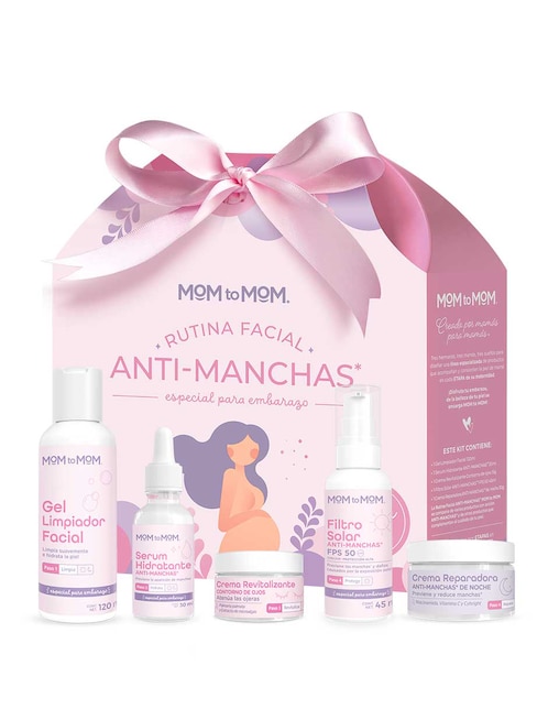 Kit runtina facial anti-manchas Mon To Mom cuidado con mama 5 piezas