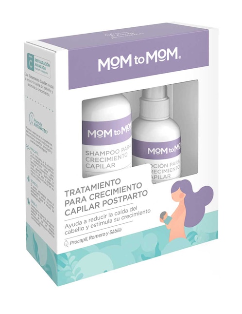 Tratamiento para crecimiento capilar posparto Mom To Mom