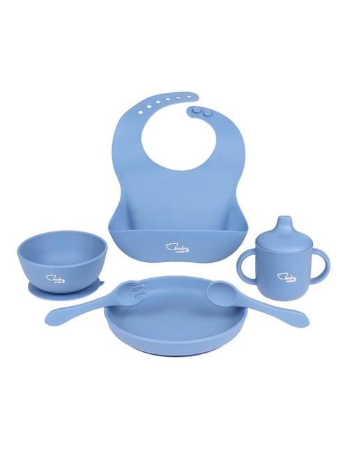 Set alimentación Baby Mink de silicon 6 piezas