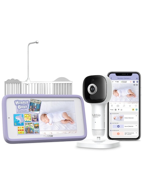 Monitor con cámara para bebé Hubble HCTNSKYPRX Blanco