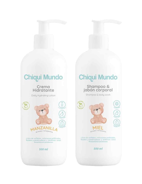 Set de Shampoo + Crema hidratante Chiquimundo