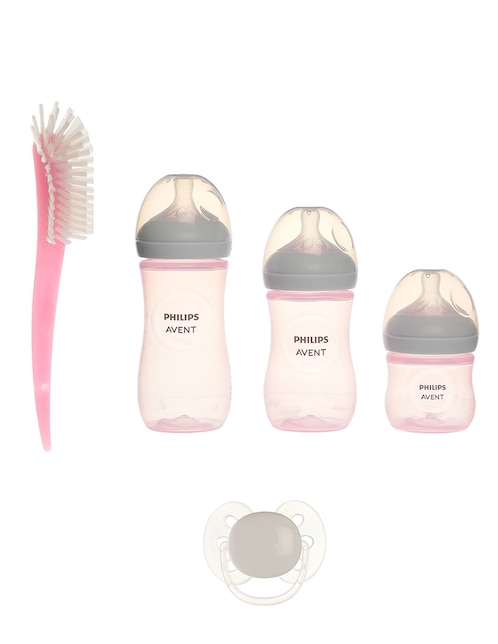 Set de biberón Avent Natural response multiple