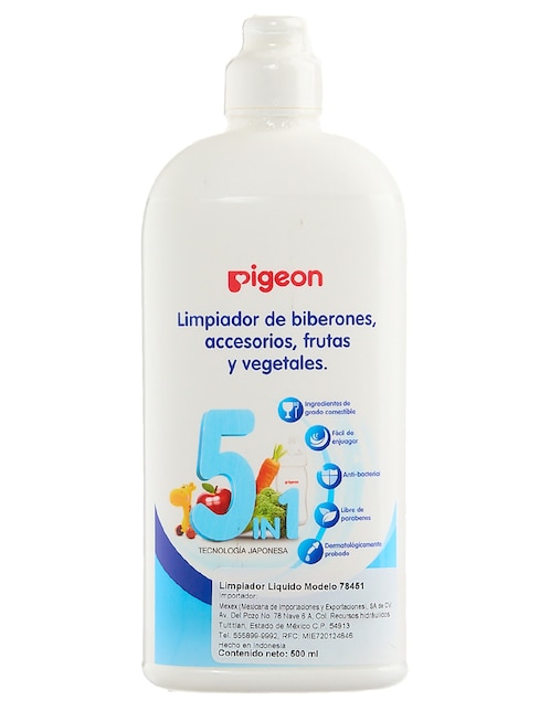 Detergente para biberones Pigeon