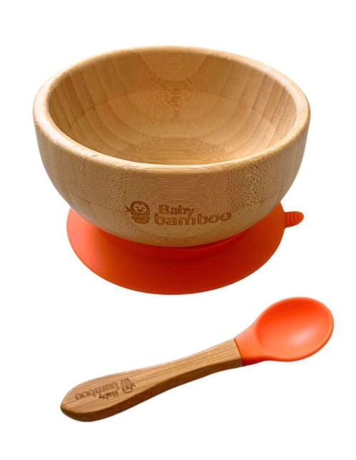Set alimentación babybamboo bowl de bambú no aplica "de" bambú 2 "piezas"