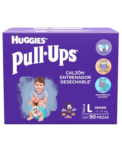 HUGGIES Pañales para bebé Huggies etapa 5 para niño con 90 piezas
