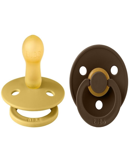 Juego de chupones Bibs Colour
