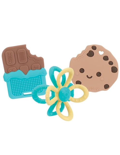 Set de mordedera Nuby 3 piezas