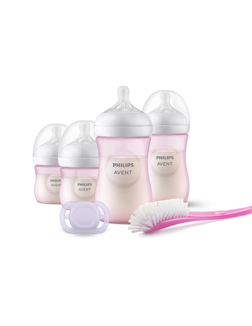 Set de biberón Avent Natural response de 6 piezas
