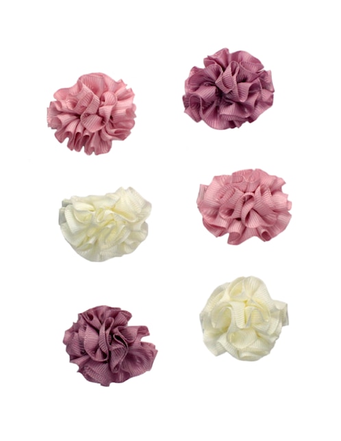Set de moño para cabello Mon Caramel con aplicación flor