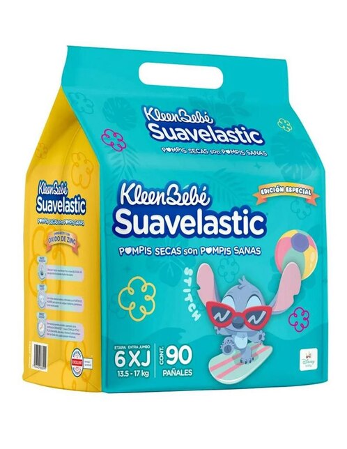 Pañales kleenbebé etapa 6 bebé unisex con 90 piezas