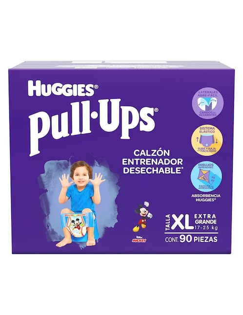 HUGGIES Pañales para bebé Huggies etapa 6 bebé niño con 90 piezas