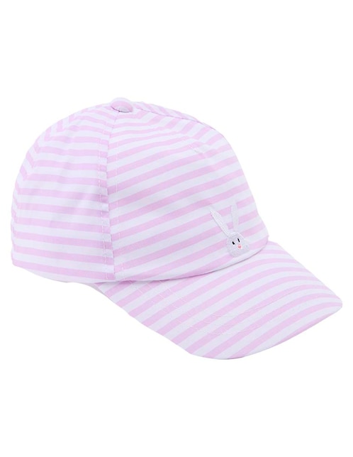 Gorra visera semicurva elástico para bebé niña 1
