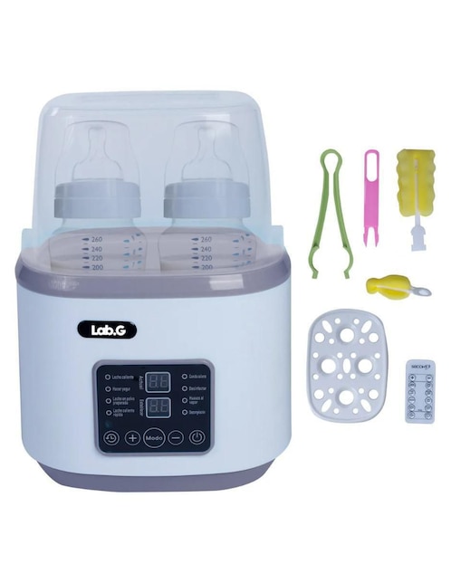 Kit esterilizador de biberón para microondas Lab.g