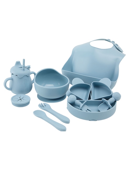 Set alimentación de plástico 9 piezas 1