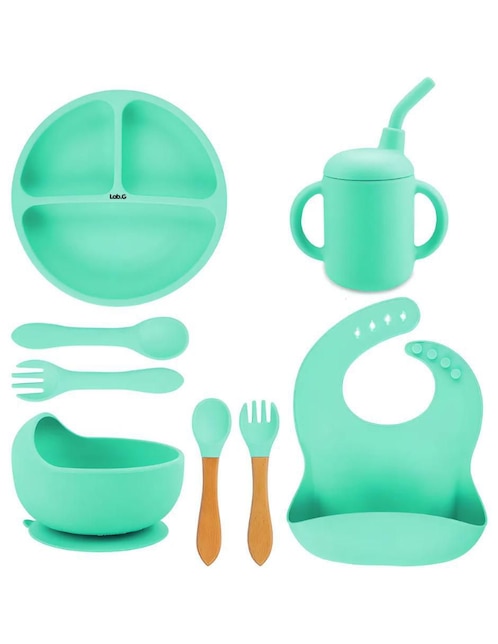 Set alimentación de silicón 8 piezas 1