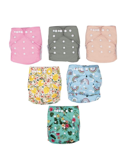 NAP Pañales Nap etapa Recién nacido bebé unisex con 6 piezas