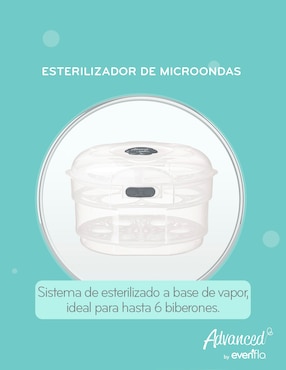 Esterilizador de microondas Evenflo