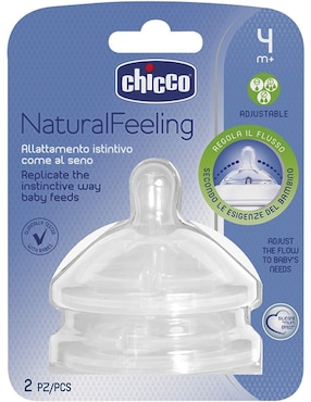 Tetina Chicco Flujo Variable Natural Feeling