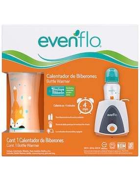 Calentador biberón Evenflo
